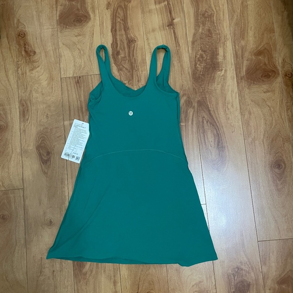 Lululemon Women Align Green Dress Size 2 New With Tag - Picture 2 of 9